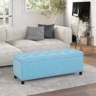 47   35   Storage Ottoman Footrest Bench Lift Top