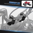 1  Or 2  Handlebar Riser Clamps For Honda Trx450r 06-09 Trx450er 2006-2014 Black