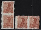 Venezuela  1887  Scott 93  Rouletted 8  2 Pair Position  Mnh  Rare  Ebv1151