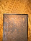 Printing Letterpress Printer Type Block  gw Frost   Sons  Fly Fishing Flies