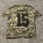 Patrick Mahomes  15 Jersey Salute To Service Camouflage Xxl