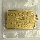 Vintage Cadillac Key Chain  Don Gooley Cadillac  Harper Woods  Michigan