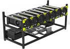 Veddha V3c 8-gpu Mining Case Aluminum Stackable Mining Rig Open Air Frame Case