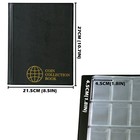200 Pockets Coin Albums - 43x42 Mm 1 7x1 6 Inch Pocket Black Coin Book 10 Pag   