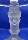 Antique Duncan Miller Three  3  Faces Stemmed Snack Or Small Cake Plate 1890 s