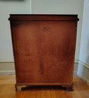 Weekend Sale     antique Butler Model  604 Bookcase With Cathedral Cutout Sides 