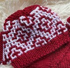 Hand Knitted Baby Cardigan And Hat Set Suit 0-3 Months