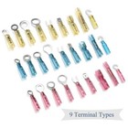 320 500pcs Heat Shrink Butt Wire Connectors Waterproof Crimp Splice Terminal Kit