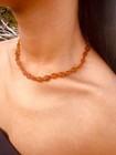 Raw Cognac Baltic Amber    Classic    Necklace