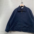 Vintage Dickies Eisenhower Jacket Mens Xl Navy Blue 90s Quilted Lined Harrington