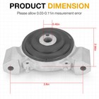 3 Pcs Engine Mount Isolator For Polaris Ranger Rzr 570 900 1000 General 1000