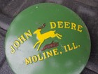 John Deere Jd 4-leg Corn Planter Vintage Lid Repainted Very Nice Use Or Display