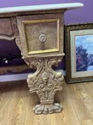 Antique Wooden Desk Or Vanity With Drawers