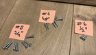 Oem Fisher-price Cradle Swing Screw Kit     15pc Replacement Hardware Pack