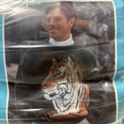 Vtg Mary Maxim Vintage Knitting Kit Tiger Sweater Kit Size 30-32 Pattern   Yarn