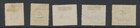 North Borneo Stamps 1899 Opt 4 Cents  t48  Used Sg112a 113 114 115c 116 Cv   135