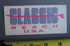 Classic Beach Clear Neon Blue Pink Og 80 s Surf Usa V58a Vintage Surfing Sticker
