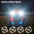 2x Led Light Bulb Snowblower Snow Blower 925-0963 For  Troy-bilt Deere White