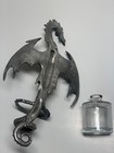 Perth Pewter 1998 7 5  Dragon Wall  Oil candle   Incense Holder Gothic Fantasy