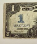 1899  1 Black Eagle Silver Certificate Large Note Has A Tear The Right Side  233