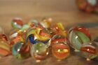 Genuine Cats Eye Game Net  25 Mega Marbles   Vacor Canicas