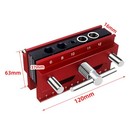 Woodworking Straight Hole Drill Bit Scale Adjustable Margin Locator For Drilling