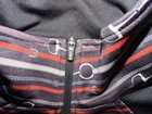 Kerrits Equestrian Apparel Black Red Traverse Pullover 1 4 Zip Fleece Size S