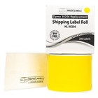 Dymo Lw 30256 Yellow - 1 Roll Of 300 - Large Shipping Labels - Free Fast Ship 