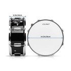 14 Inch Snare Drum Set With Gig Bag  A Pair Sticks drum Stand And Drum Keys a   