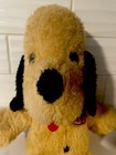 Vintage 1970s Animal Fair 20  Plush Henry Dog Stuffed Toy Sewn In Haiti