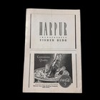 1947 Detroit Music Hall Program Ballet Theatre Zino Francescatti Bernstein Ads