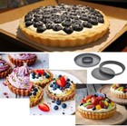 Tart Pan  Quiche Pan   Non-stick Removable Loose Bottom Carbon Steel 9in Tart Pa