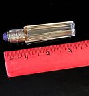 Amethyst Sterling Silver Chatelaine Perfume Bottle Victorian Antique Jewel