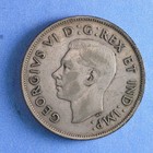1937 Canadian Half Dollar 50 Cents Xf