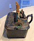 Antique Cleveland Foundry Cast Iron Kerosene Sad Iron Heater   Stove  Base Only