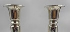 Antique Tiffany Sterling Candlesticks Set Of 2 9 25 Inch  20752 Monogrammed 581g