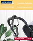 Stroller Hooks  6 3  Large Stroller Clip  2 Pack Stroller Hooks For Hanging Bags