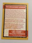 The Broadway League Spring 2017 Edition Lights Of Bway Show Cards Trading Card 
