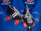 New Old Stock Riedell 265 Sz 5 Men s Mediums  Cyclone Plates 7mm Axles