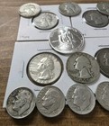 90  Silver -  3 Face Usa Coins Lot - Half Dollars Quarters Dimes - Better Dates