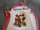 Country Kitchen 3 Spot Vegetable Themed Teapot Spoon Rest