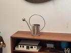 Art Deco Danish Silver Plate Flower Watering Can Pitcher Denmark Vtg Antique Old