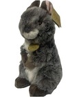 Aurora Miyoni Bunny Rabbit Plush Grey White Standing 10    Stuffed Animal Cuddly