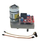 High Torque Servo Dc12v 24v 380kg cm Steel Gear W potentiometer For Robot Arm