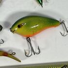 11 Vintage Fishing Lure Lot 2 Missing Hooks