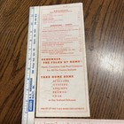 Rare Vintage 1950   s Restaurant Menu Bernstein   s Fish Grotto San Francisco  Ca 