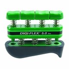 Digi-flex Hand finger Exerciser  Multiple Heights Hand Grip  green 5 Green