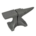 Cast Iron Anvil Bookends Set Of 2 With Smooth Flat Top - 8  L Book Holders
