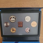 2021 Japan Proof Coin Set 500   100   50   10   5   1   Near Unused With Case