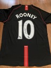 Wayne Rooney Signed Jersey Beckett 